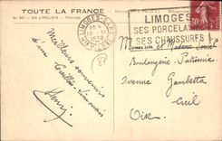 CPA En Limousin Paturage Moutons