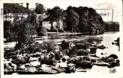 CPA Env de Limoges Les bords de la Vienne 