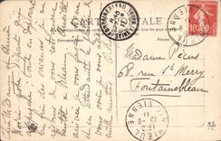 CPA Sur la Rive Limousin Folklore