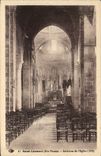 CPA St Leonard Hte Vienne Interieur de l'Eglise 