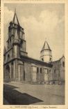 CPA St Junien Hte Vienne L'Eglise Paroissiale 