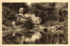 CPA St Junien Hte Vienne La Glane au site Corot 