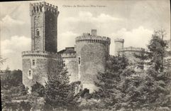 CPA Chateau de Moutbrun Hte Vienne 