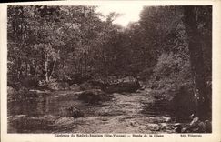 CPA Environs de St Junien Hte Vienne Bords de la Glane 