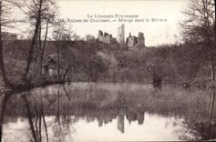 CPA Le Limousin Pittoresque Ruines de Chalusset Mirage dans la Briance 