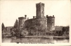 CPA Chateau de Montbrun pres Dournazac Hte Vienne 