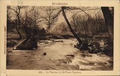 CPA En Limousin Le Taurion a St Priest Taurion 