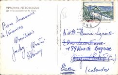 CPA Vivonne Pittoresque Les rives ensoleillees du Clain