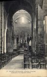 CPA St Leonard Hte Vienne Interieur de l'Eglise 