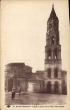 CPA St Leonard Hte Vienne L'Eglise Place Gay Lussac 