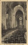 CPA St Junien Hte Vienne L'Interieur de l'Eglise 