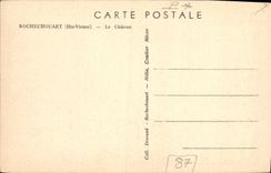 CPA Rochechouart Hte Vienne Le Chateau 