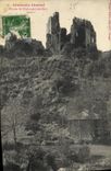 CPA Limousin Ilustre Ruines de Chalusset cote Est 