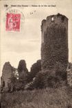 CPA Thiat Hte Vienne Ruines de la Cote au Chapt 