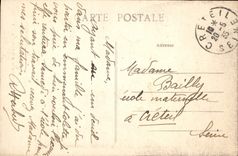 CPA Thiat Hte Vienne Ruines de la Cote au Chapt