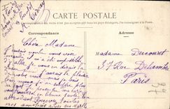 CPA Saint Cloud Entree du Parc et Paillon Bleu