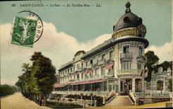 CPA Saint Cloud Le Parc Le Pavillon Bleu 