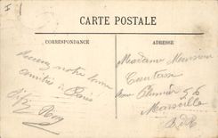 CPA Saint Cloud Le Parc Les Grandes Eaux Le Fer a Cheval vue de face