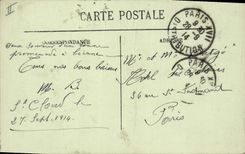 CPA Saint Cloud Vue generale et le Pont