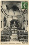 CPA Asnieres Eglise Paroissiale Ste Genevieve Le Maitre Autel 