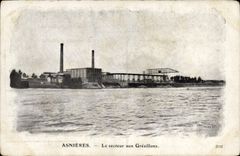 CPA Asnieres Le secteur aux Gresillons 