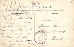 CPA Asnieres Promenade du bord de l'eau de Clichy 