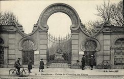 CPA Asnieres Entree du Cimetiere des Chiens 