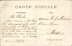 CPA Asnieres Interieur du Cimetiere des Chiens 