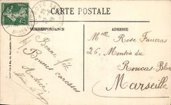 CPA Nouvelle Ligne Chemin de Fer de l'Estaque a Miramas