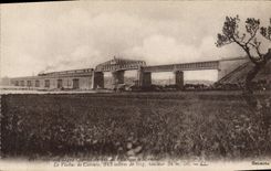 CPA Nouvelle Ligne Chemin de Fer de l'Estaque a Miramas Le Viaduc de Caronte 