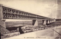 CPA Martigues Le Pont de Caronte 