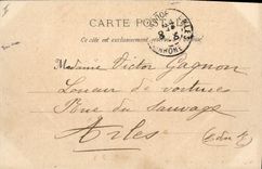 CPA Martigues Effet de nuit sur l'etang de Caronte