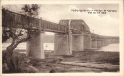 CPA Port de Bouc Viaduc de Caronte 