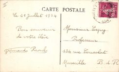 CPA Port de Bouc Viaduc de Caronte 