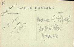 CPA Port de Bouc Pont de Caronte Train