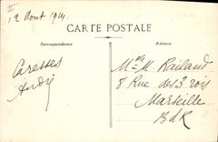 CPA Martigues Effet de nuit sur l'Etang de Caronte