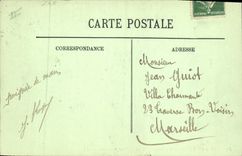 CPA Les Martigues Coucher de Soleil vu de Pont de Caronte