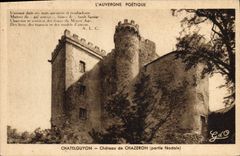 CPA Chatelguyon Chateau de Chazeron 