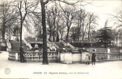 CPA Dijon Square Darcy vue du Reservoir 