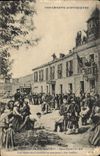 CPA Journee du 26 mai Rue Haxo Les otages sont conduits au mur pour y etre fusilles Militaria