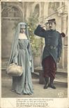CPA Hopital militaire Militaria Religieuse