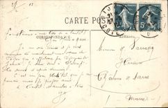 CPA Dijon Vue generale du Parc Darcy 