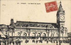 CPA Paris La Gare de Lyon 