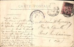 CPA Dijon Portail de l'Eglise St Michel 