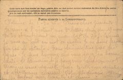 Carte de Franchise Militaire Rigaud Canton du Buis Mollan Drome