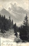 CPA Chamonix Aiguille verte et Aiguille du Dru 