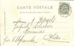 CPA Chamonix Aiguille verte et Aiguille du Dru 