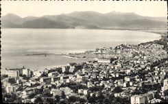 CPA Cannes Vue generale prise de Super Cannes 