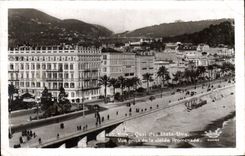 CPA Nice Quai des Etats Unis Vue prise de la Jetee Promenade 