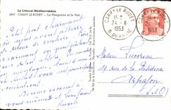 CPA Le Lifforal Mediterraneen Carry le Rouet La Plongeoire et le Port Bateaux